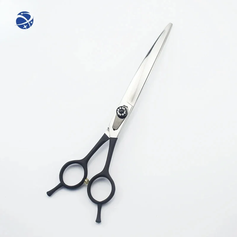 

Cocked Scissors 8 inch Pet Grooming Scissors Pet Hairdressing Scissors