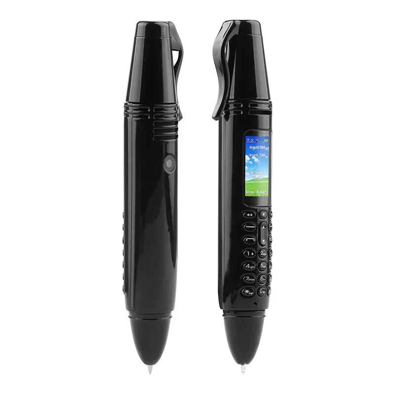 Téléphone mignon et drôle avec fonction de stylo, deux Sim, voix magique, cadran BT, forme spéciale, Mini téléphone Portable, caméra FM, 2G, GSM, Portable, bon marché
