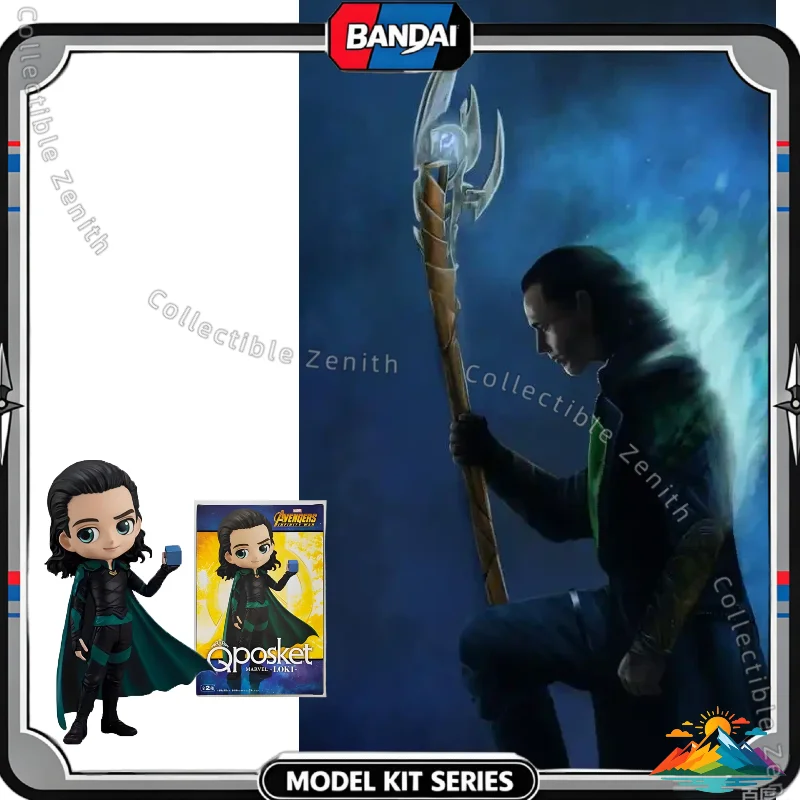 【Spot goods】Bandai Genuine Superhero Black Widow Loki Winter Soldier Bucky Barnes Hand-made Movie Doll Model Ornament Toy Gift