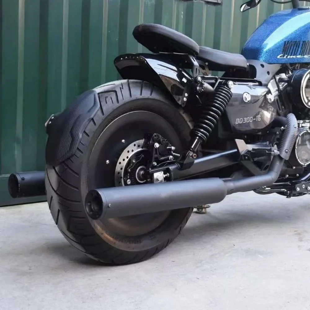 【Supreme quality】BENDA ROCK250/300 refitted Cobra's full-length exhaust pipe has a deep and deep sound.