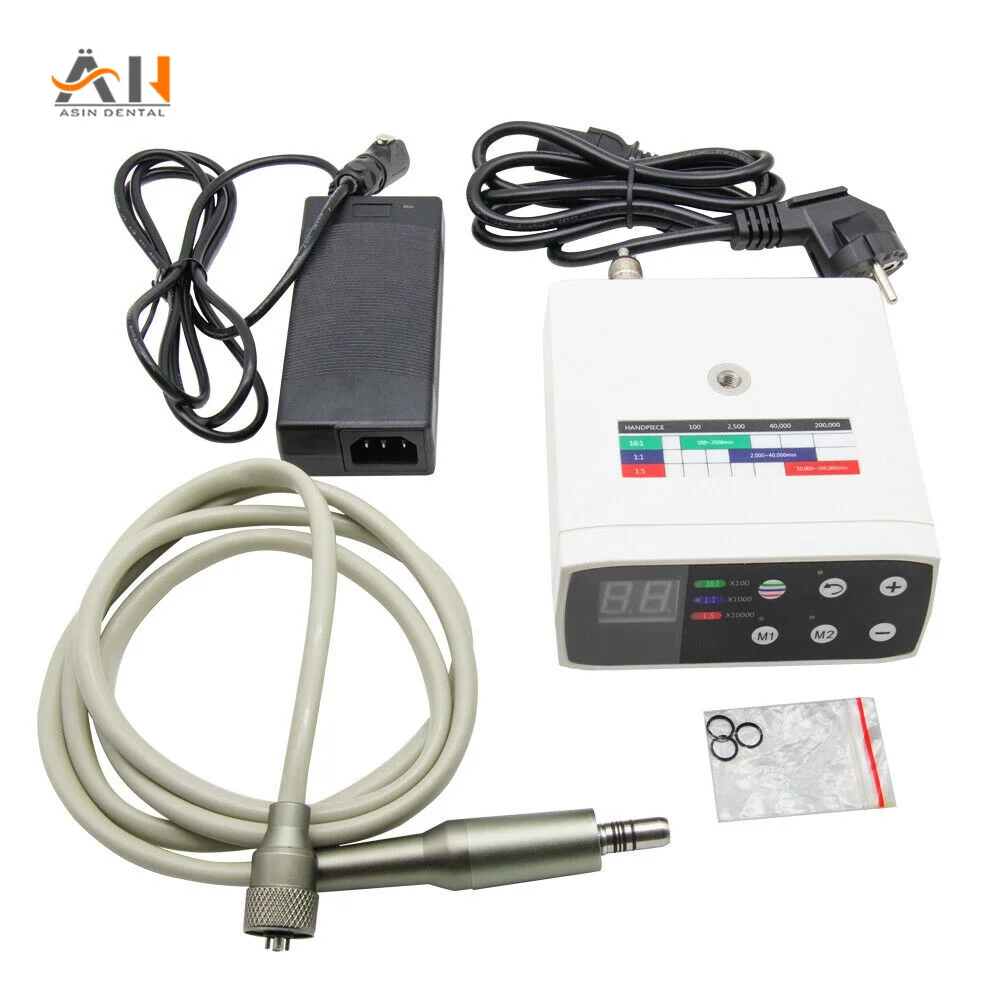 Dental Electric LED Micro Motor Brushless Internal Spray Brushless Electric Micromotor Dentist Low Speed Handpiece