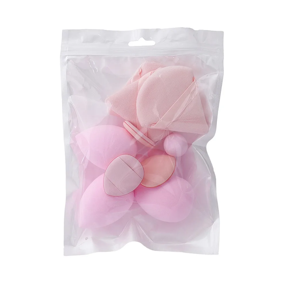 Ensemble d'éponges de maquillage polyvalentes, accessoires de maquillage, 4Types d'outils de beauté, œuf de beauté sec et humide, bouffantes de poudre à double usage, 12 pièces