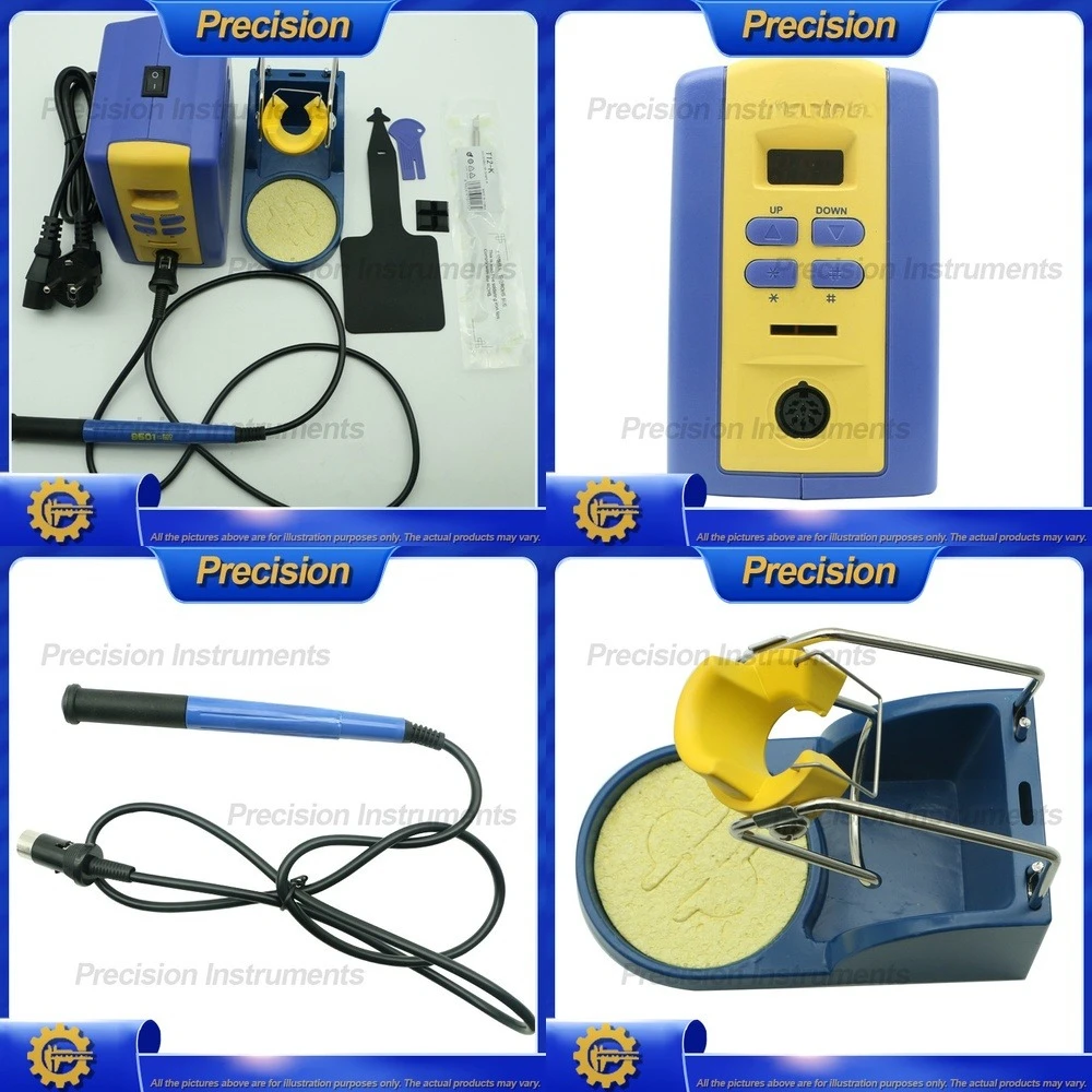 2026 محطة لحام بشاشة ديجيتال قابلة للتعديل مجموعة مكواة لحام T12 عالية الطاقة