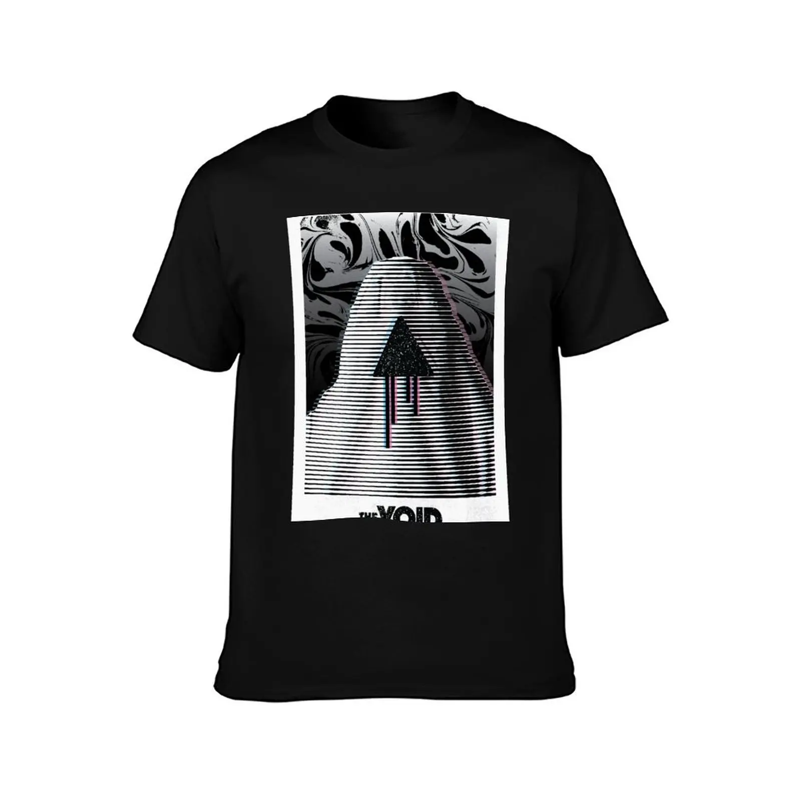 The Void T-Shirt Summer Casual Cotton Tee Oversized Streetwear Tops Vintage Graphic Print Loose Fit Short Sleeve