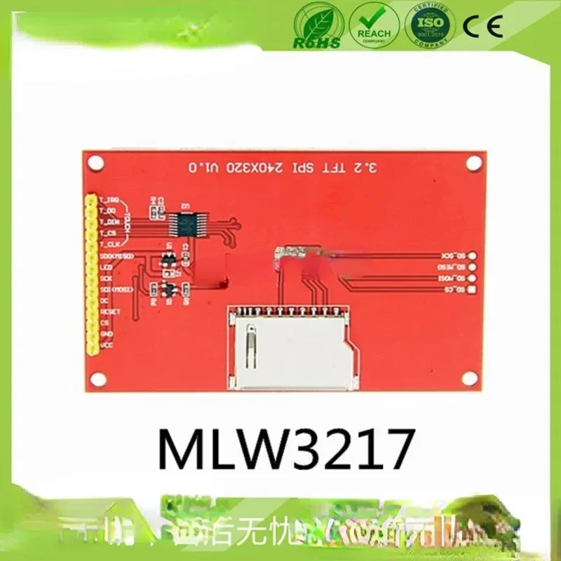 3.2 Inch 320x240 Dot Matrix TFT Color Screen Module SPI Interface MLW3217