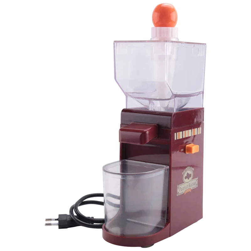 New Electric Peanut Butter Maker Machine,Sesame Sauce Nut Grinder,Automatic Milling Grinding Machine,For Grinding EU Plug