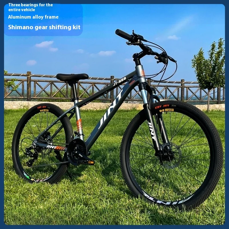 

Горный велосипед из алюминиевого сплава, 26 дюймов, с регулируемой скоростью, рабочий транспорт, студенческий дорожный велосипед, велосипед для взрослых