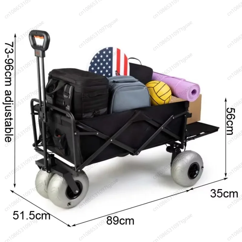 Electric Folding Trolley, 150+50L, 9