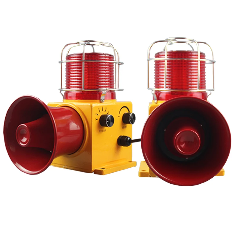 Hot sale DC12V 120dB Alarm Beacon and siren/Signals/Audible Visual Alarm/IP65 Industrial Waterproof audible visual alarm sounder