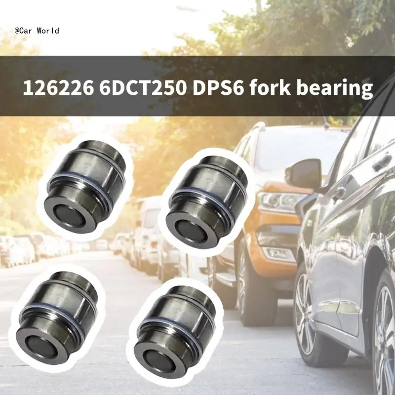 Professional Shifter Fork Bearing 126226 6DCT250 DPS6 PS250 Metal Component 4pcs 6XDB