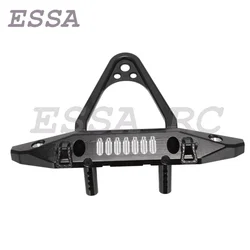 1pc Metal Alloy Front Bumper With Tow Hook For 1/6 RC Crawler Toys Car Axial SCX6 AXI05000 JEEP JLU Wrangler Upgrades Parts