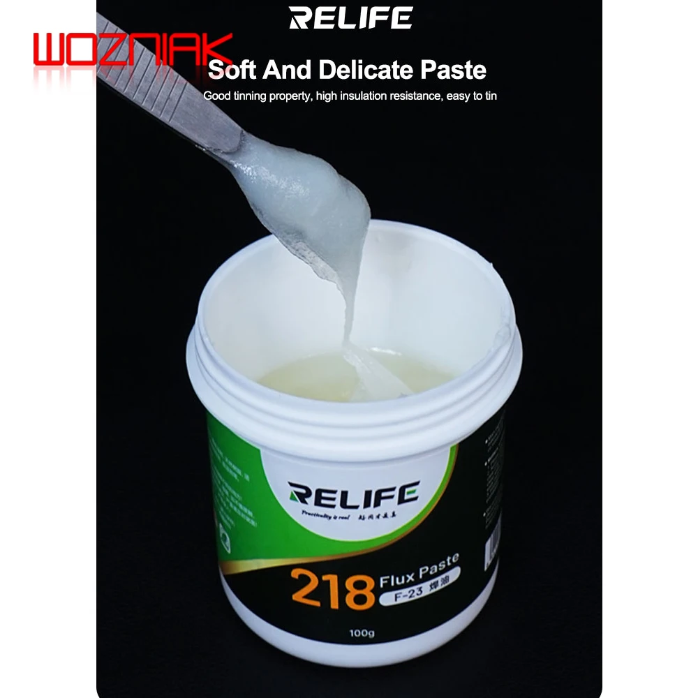 RELIFE F-23 218 BGA Soldering Flux No Clean Solder Flux Paste For Soldering SMD Solder Oil For PCB BGA Electronics Repair Solder