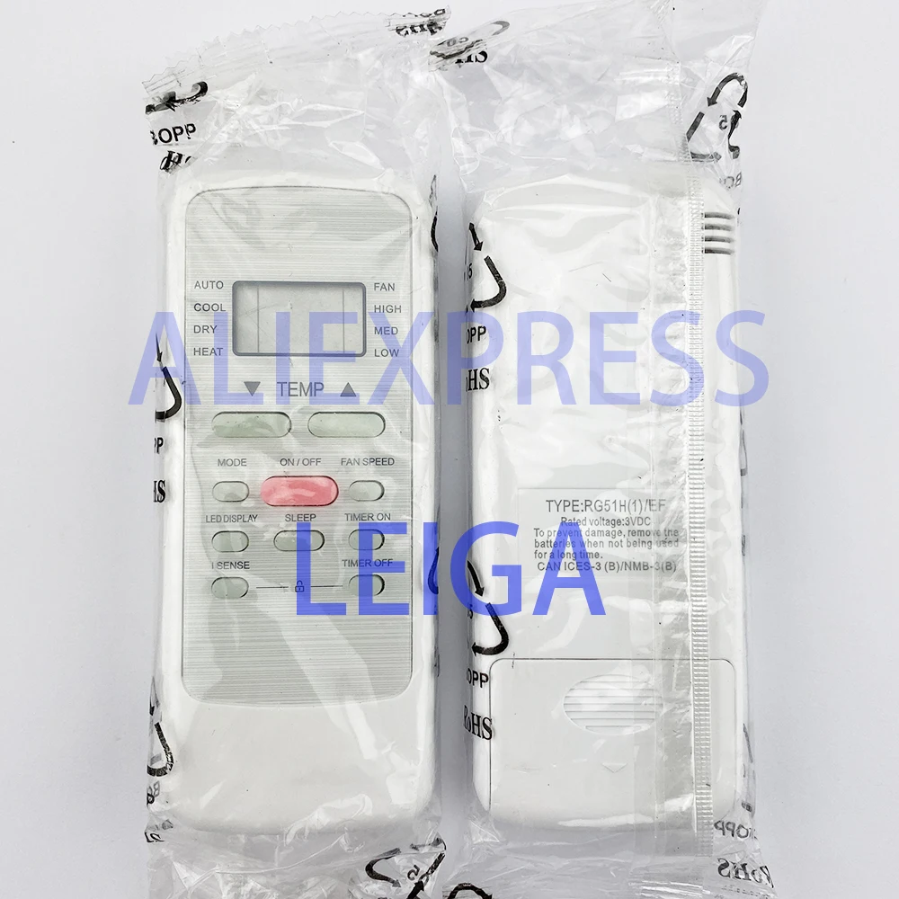 Оригинальный пульт дистанционного управления для кондиционера EVEREST RG51H(1)_ EF