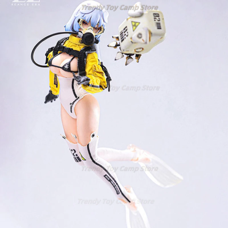 【ในสต็อก】HASUKI - God Cat Jumping Original SEANCE ERA Series Kraken Anime Action Figure Assembly Model Toys Collectible Model