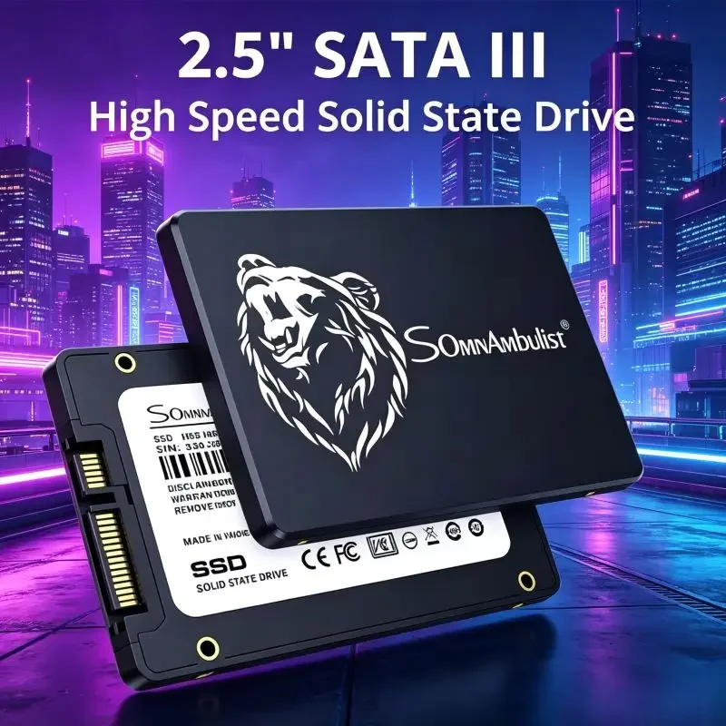 

Premium SomnAmbulist 2.5 Inch SATA3 Solid State Drive Has Abundant Multiple Options,Well-matched for Mainstream Notebook Desktop