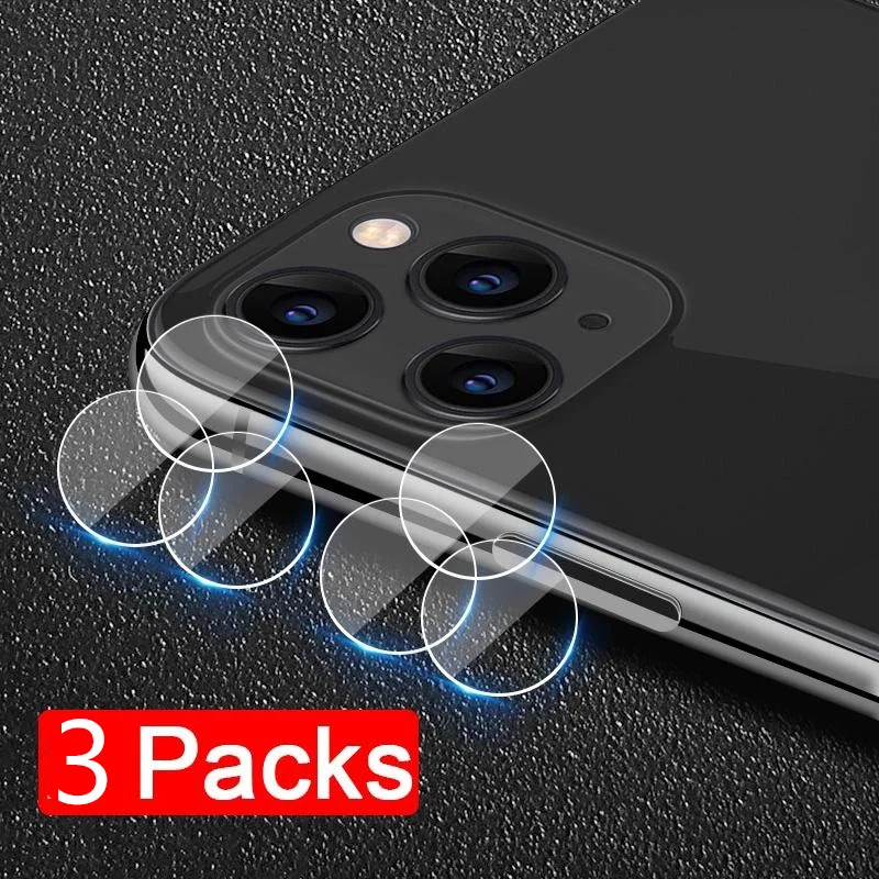 3 Packs Tempered Glass Camera Protectors For Iphone 13/13 Mini Mobile Phone Lens Protective Film On For Iphone 13 Pro/Pro Max