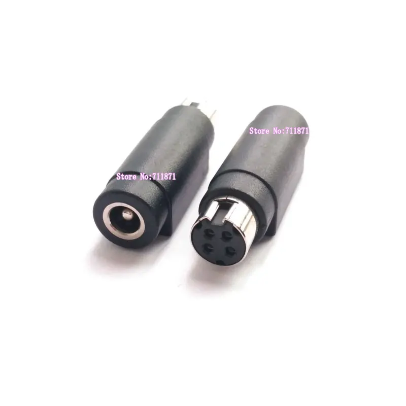 DC 5.5*2.5 Female to 4 Four Hole Connector Adapter for MSI LanTian 5.5X2.5 Female to Four 4 Hole Adapter Connector For MSI use