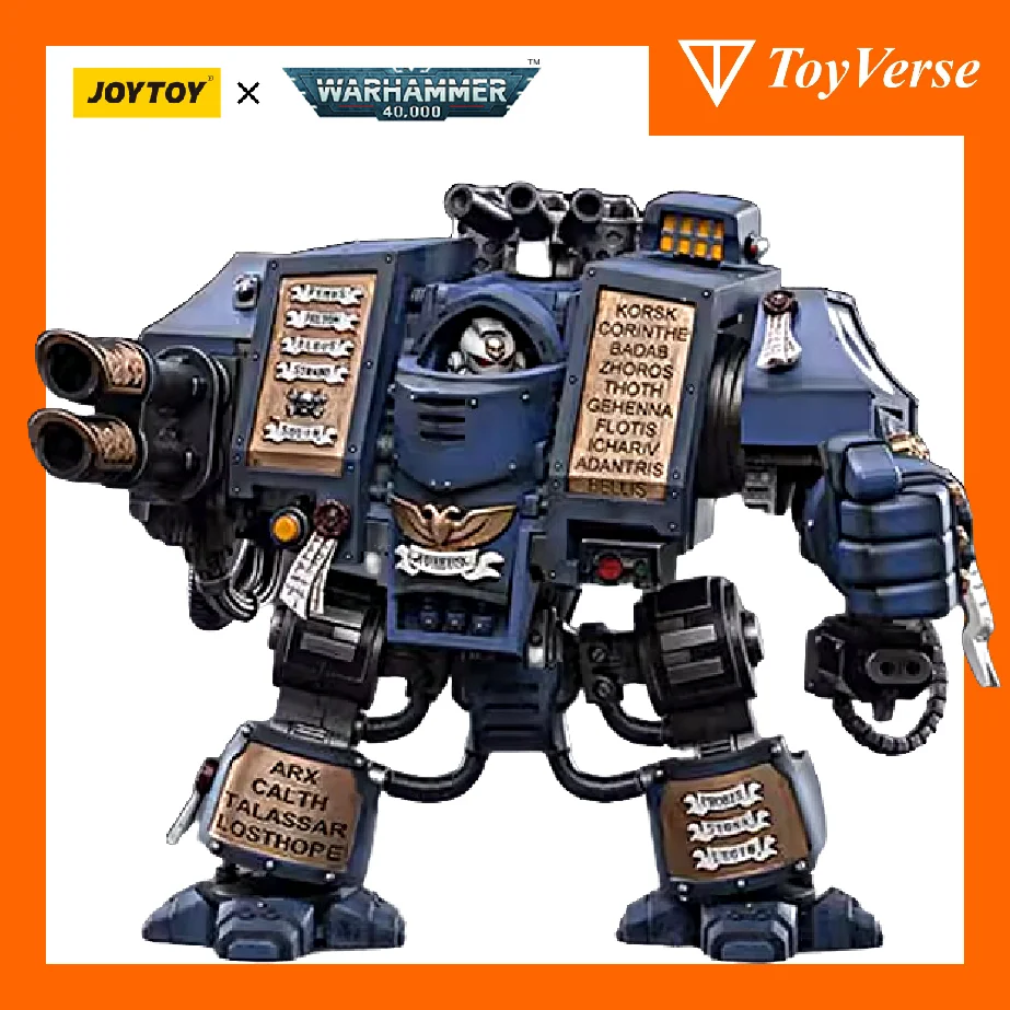 

Эксклюзивная официальная лицензированная шарнирная фигурка JoyToy Venerable Dreadnought в масштабе 1/18 Warhammer