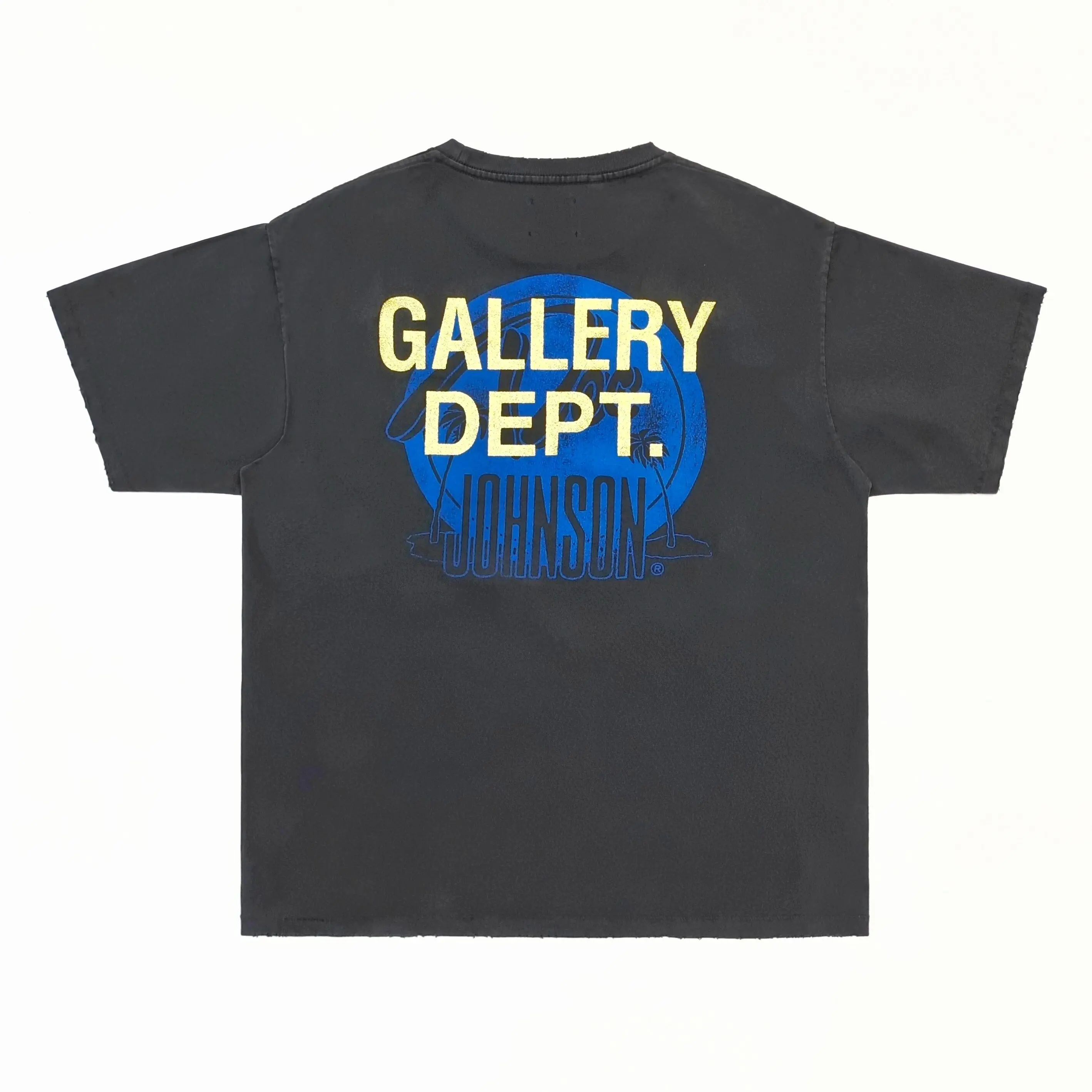 Gallery dept nurse letter print wash do old short sleeve t-shirt