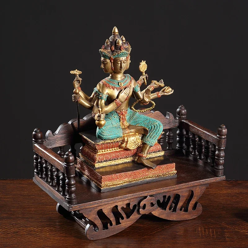 Thai four-sided Buddha statue ornament base South East Asia style ornament