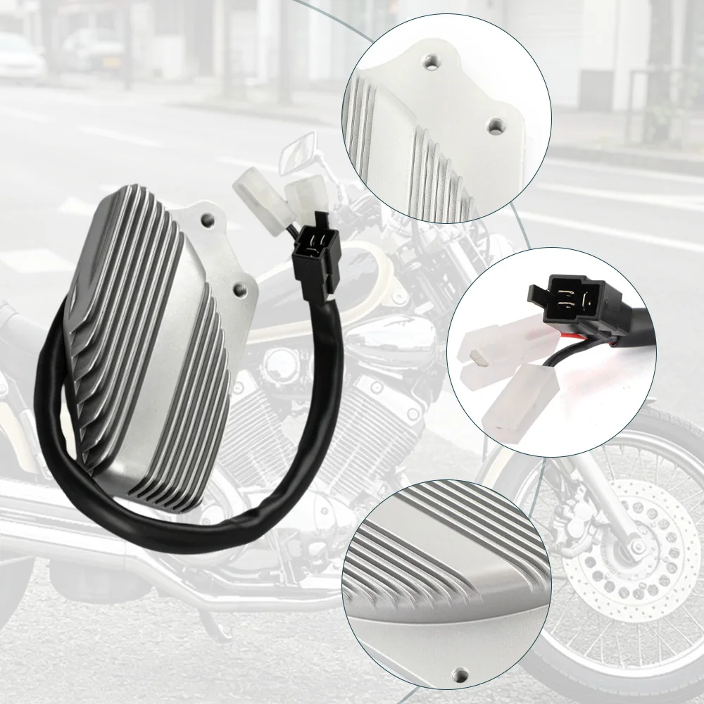 1pc Regulador de Voltagem para Motocicleta 3JB-81960-01-00 para Yamaha XV500 Virago 1998/535 1997-2003 Acessórios