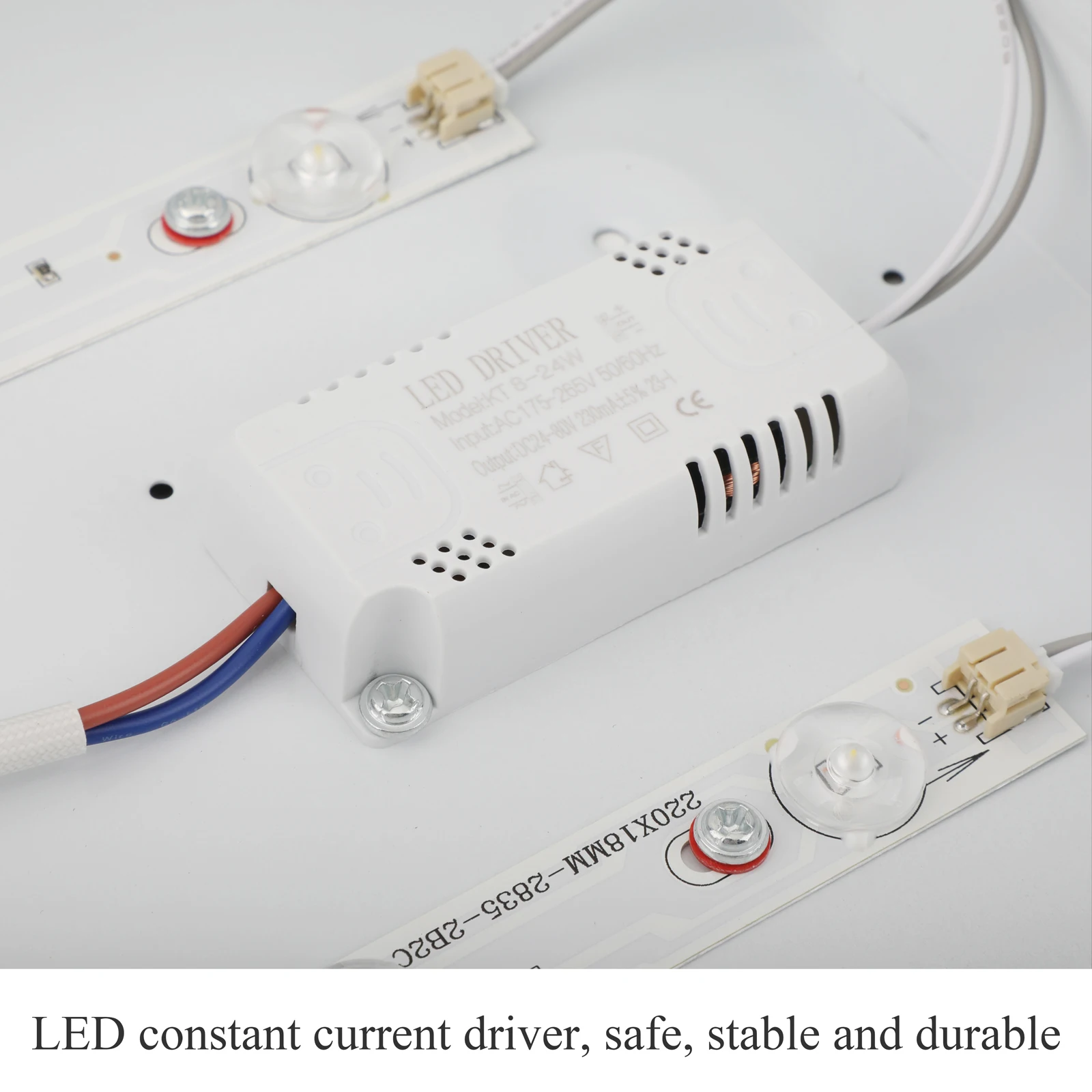 Square LED Ceiling Light 18W Modern Ultra-thin Wooden Ceiling Lamp Indoor Bedroom Living Room Lighting Fixture Surface Mount