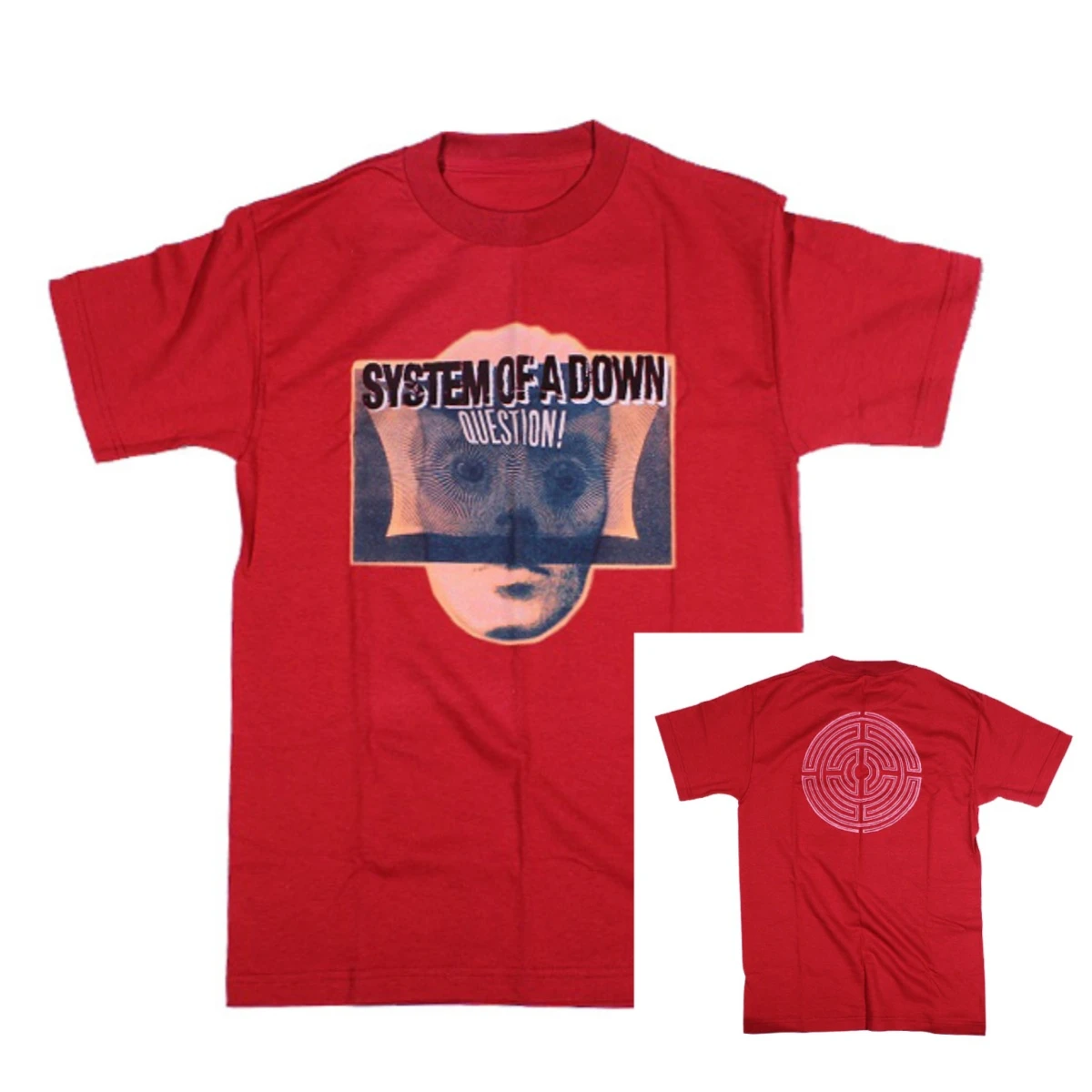 Question System of A Down Band T-Shirt Cotton Graphic Tee Men Women Summer Streetwear