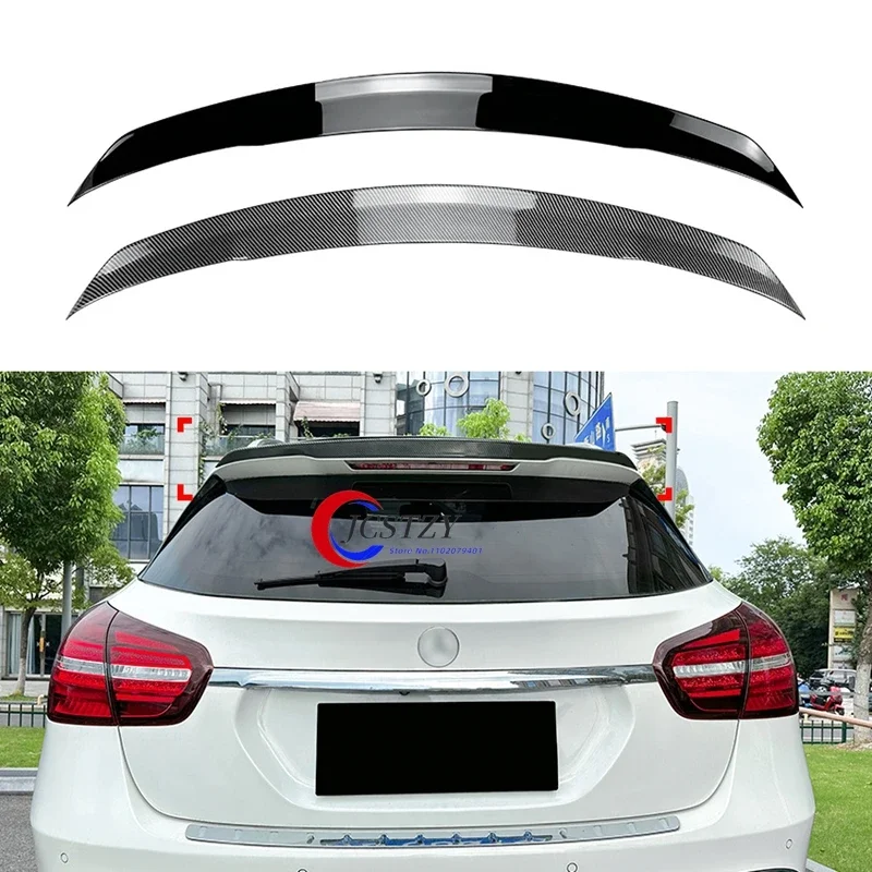 For 2013-2019 Mercedes Benz GLA Class X156 GLA45 200 220 250 260 AMG Rear Roof Trunk Lid Car Spoiler Wings Exterior