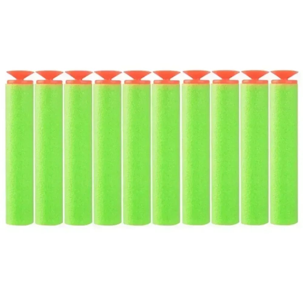Dardos de 7,2 cm, 100/1000 Uds., para dardos de succión, compatibles con dardos de repuesto, balas de pistola de juguete para la serie Nerf, regalo para niños