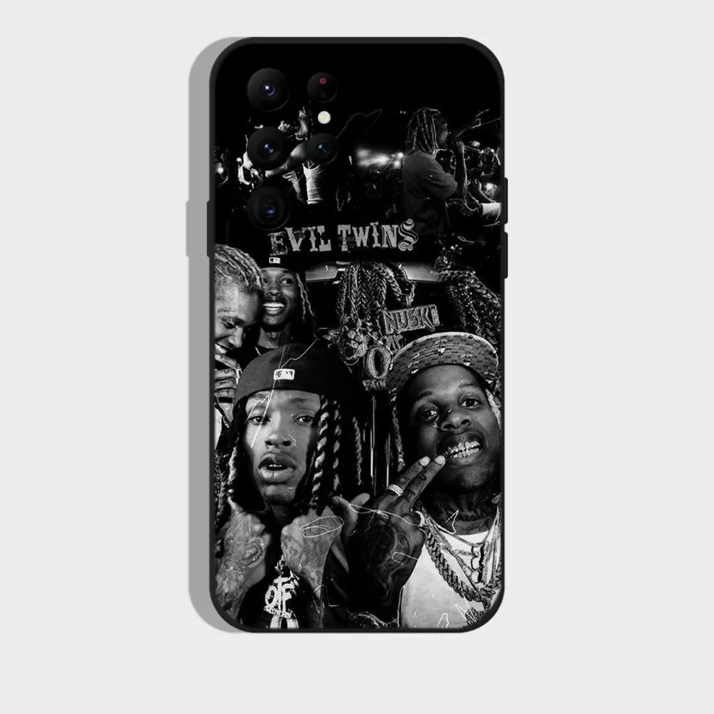 Rapper K-King-V-Von Phone Case For Samsung S21,S22 Ultra,S20,S30 plus,S22 plus,S23,S30 ultra 5G Silicone Cover