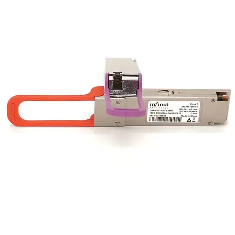 Hot Sale OEM Simplex LC 80km BiDi 100G QSFP BX80 POE 5G GSM Optical Transceiver Module with 2-Year Warranty