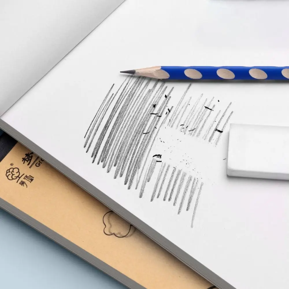 50/100 ورقة تقسيم بسيط/ورق مسودة فارغ قابل للتمزيق سميكة الرياضيات الحساب ورقة اللوحة كراسة الرسم مكتب المدرسة