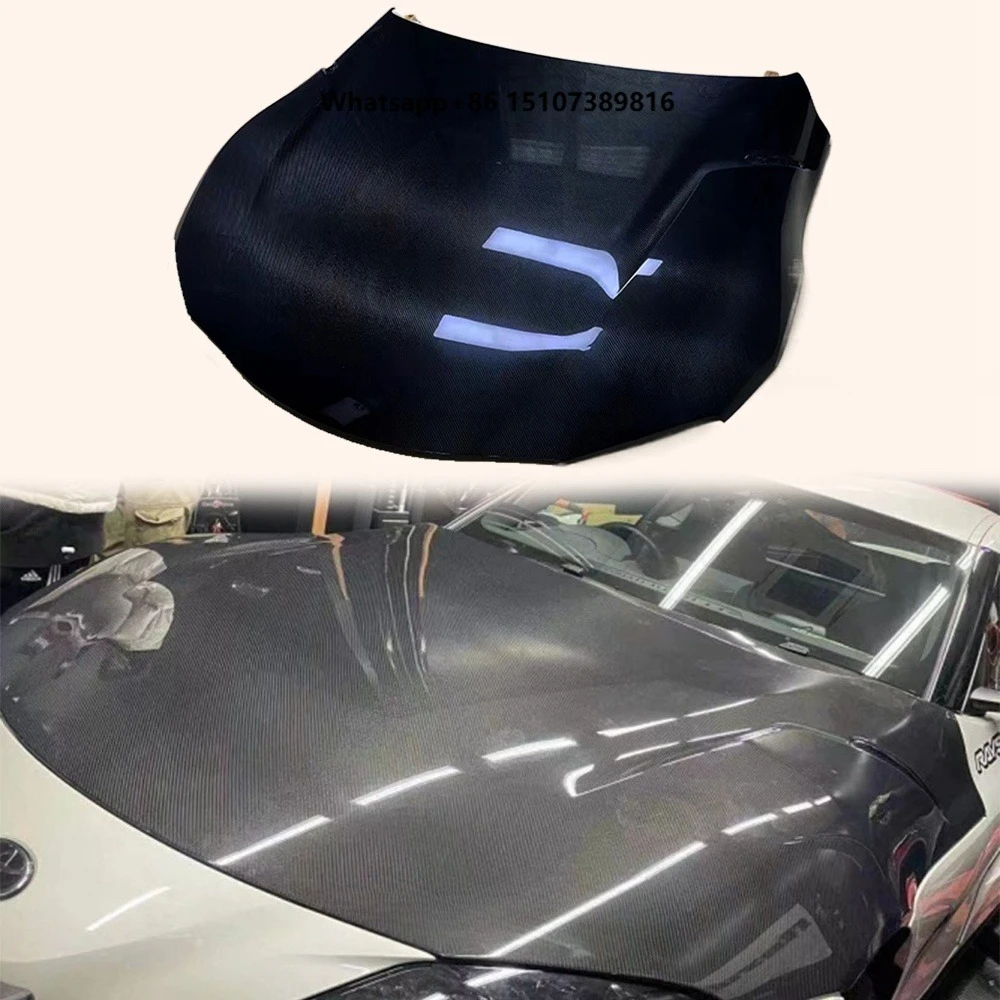 For Supra A90 2019-2022 OEM Style Carbon Fiber Hood Bonnet Body Kits