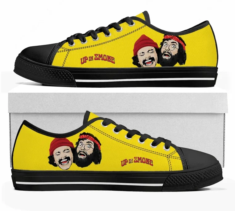 

Up in Smoke Low Top High Quality Sneakers Mens Womens Teenager Canvas Sneaker Casual Fashion Patterns Shoe Custom Made Shoes