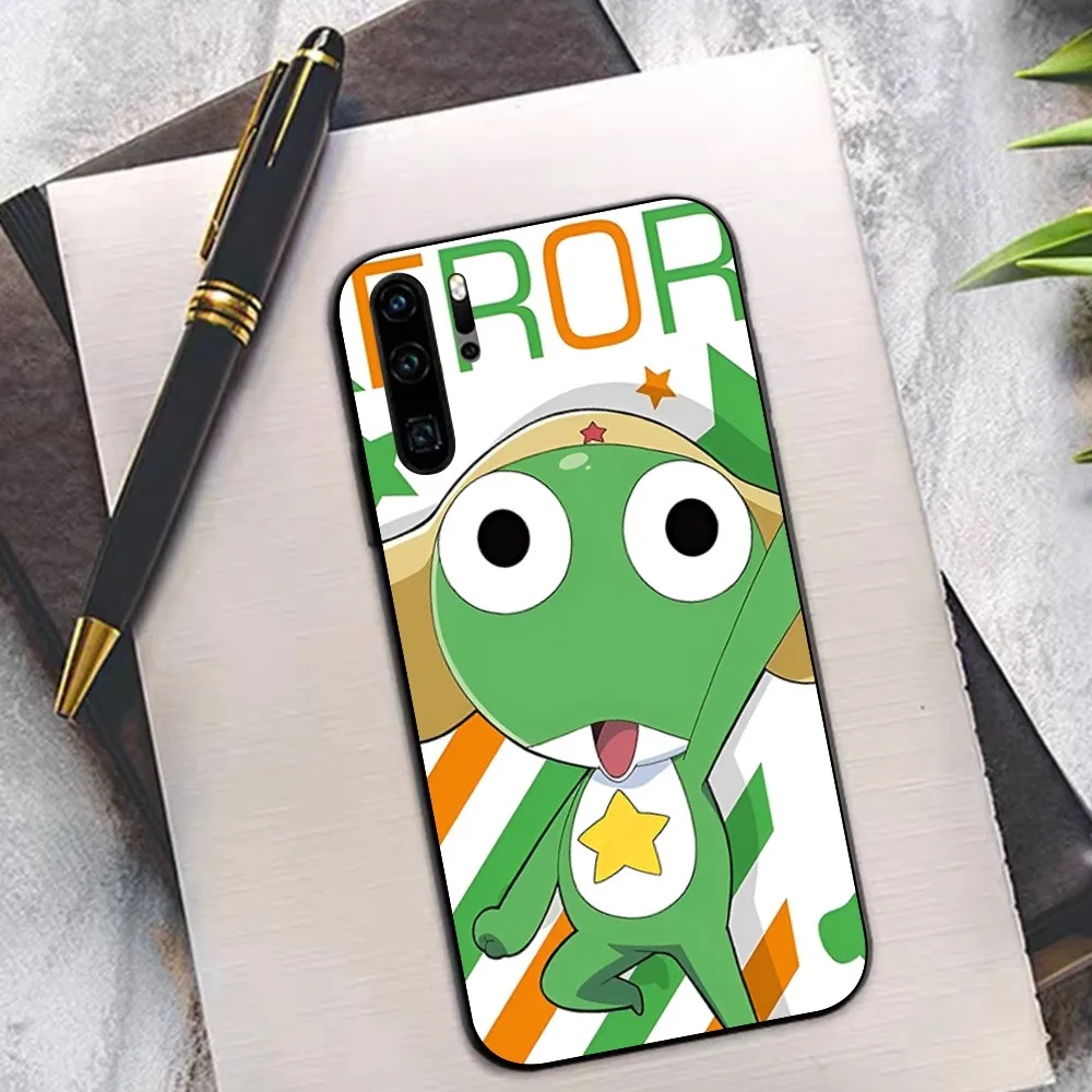 Funny Cartoon Keroro Gunsou Frog Phone Case For Huawei P 8 9 10 20 30 40 50 Pro Lite Psmart Honor 10 lite 70 Mate 20lite