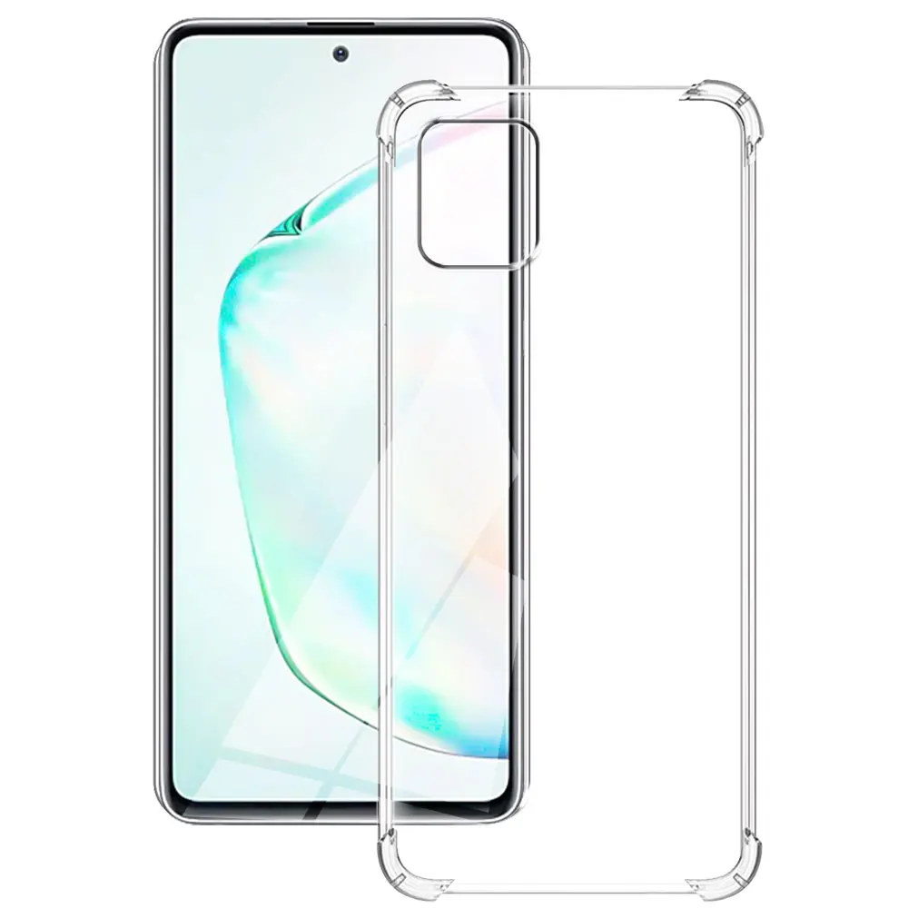 For Samsung Note 10 Lite Case Shockproof Cases For Samsung Galaxy Note 10 Lite Silicone Soft Clear Cover Funda Note10 Lite Coque