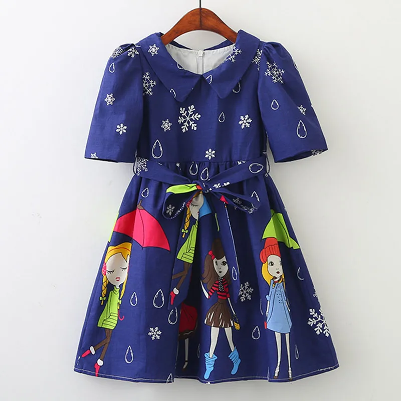 Bear Leader European and American Princess Dress Summer Girl Clothes Kids Dresses Girls Flower Wedding Evening Children Clothing