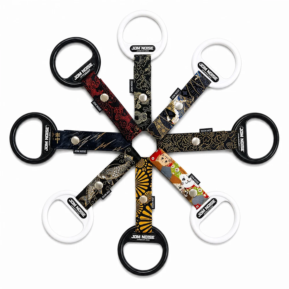 Universal Car Handle Straps Decorative Bumper Strip Trailer Japanese Style Tsurikawa JDM Accessories for Car Tuning Gifts