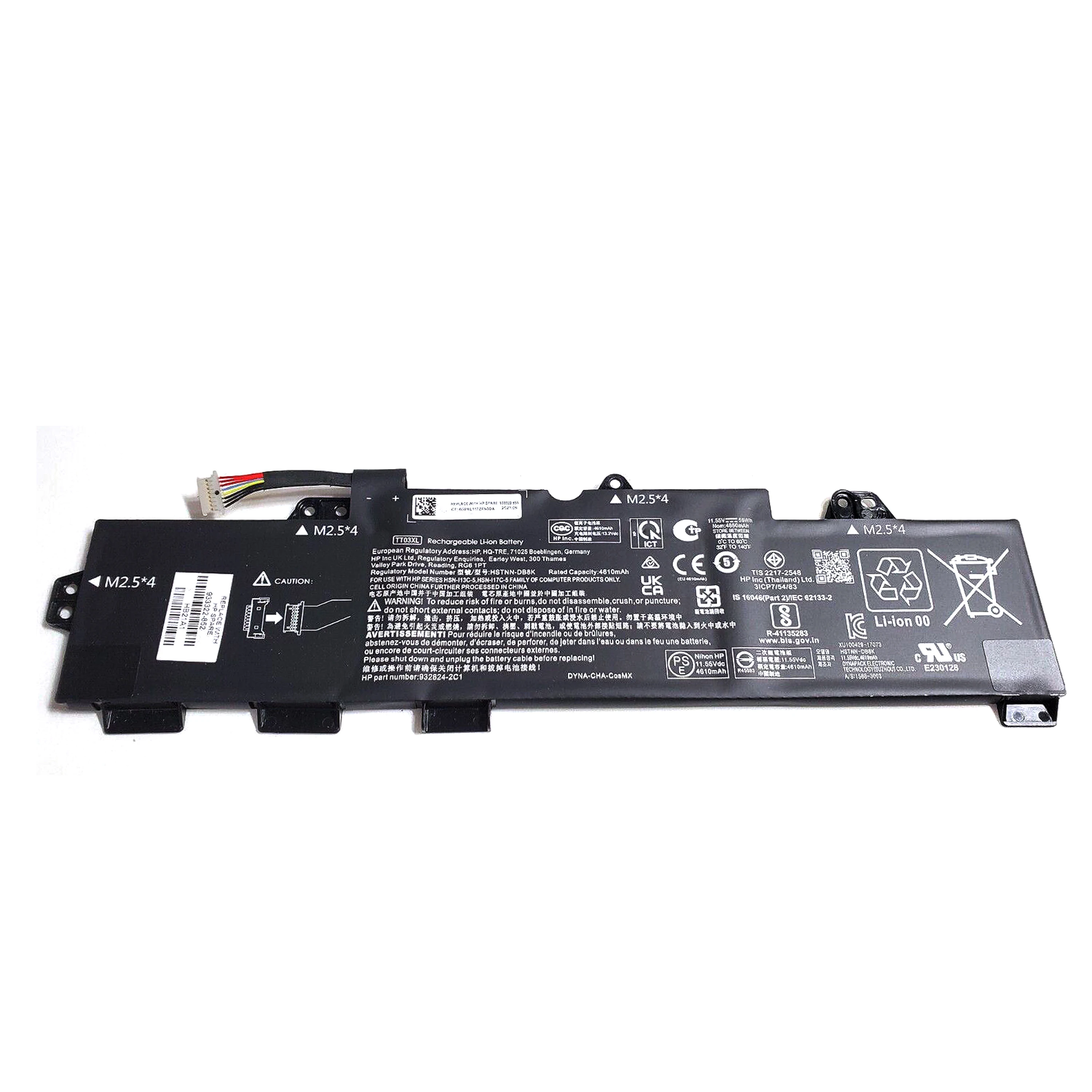 Genuine Original TT03XL HTNN-DB8K HSN-113C-5 HSN-I13C-5 Battery For HP EliteBook 850 G5 G6 ZBook 15U G5 G6 3XG42PA 3XG36PA