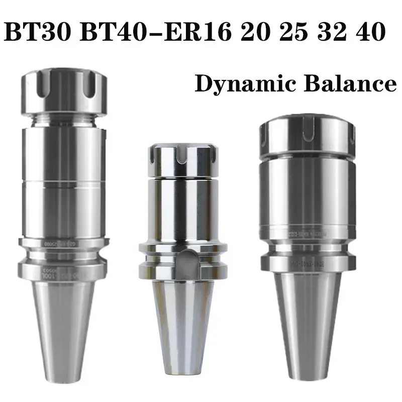 5pcs Precision 0.003 BT ER BT30 BT40 ER16 ER20 ER25 ER32  CNC Machining Center Spindle Tool Holder Dynamic Balance Tool Holder