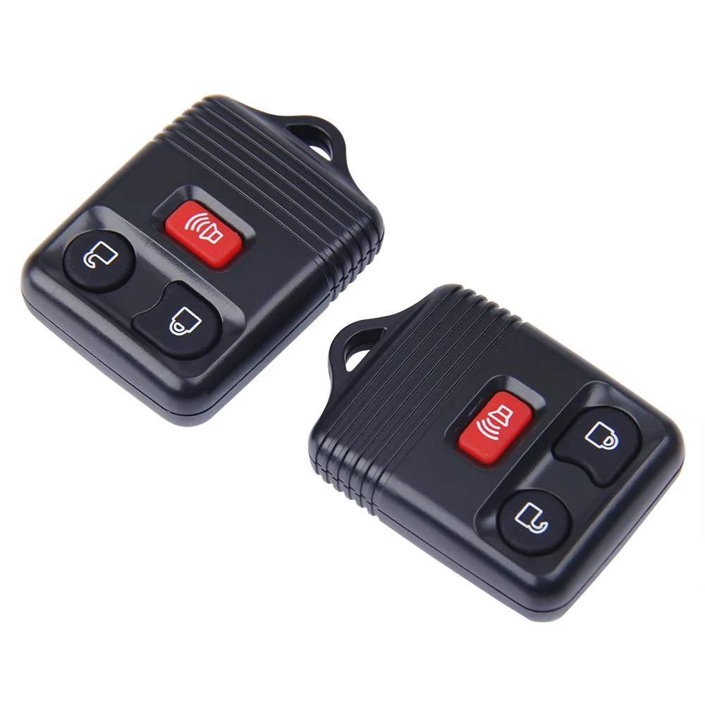 2PCS Keyless Entry Auto Schlüssel Fernbedienung Fob Für Ford F150 F250 F350 E150 Focus