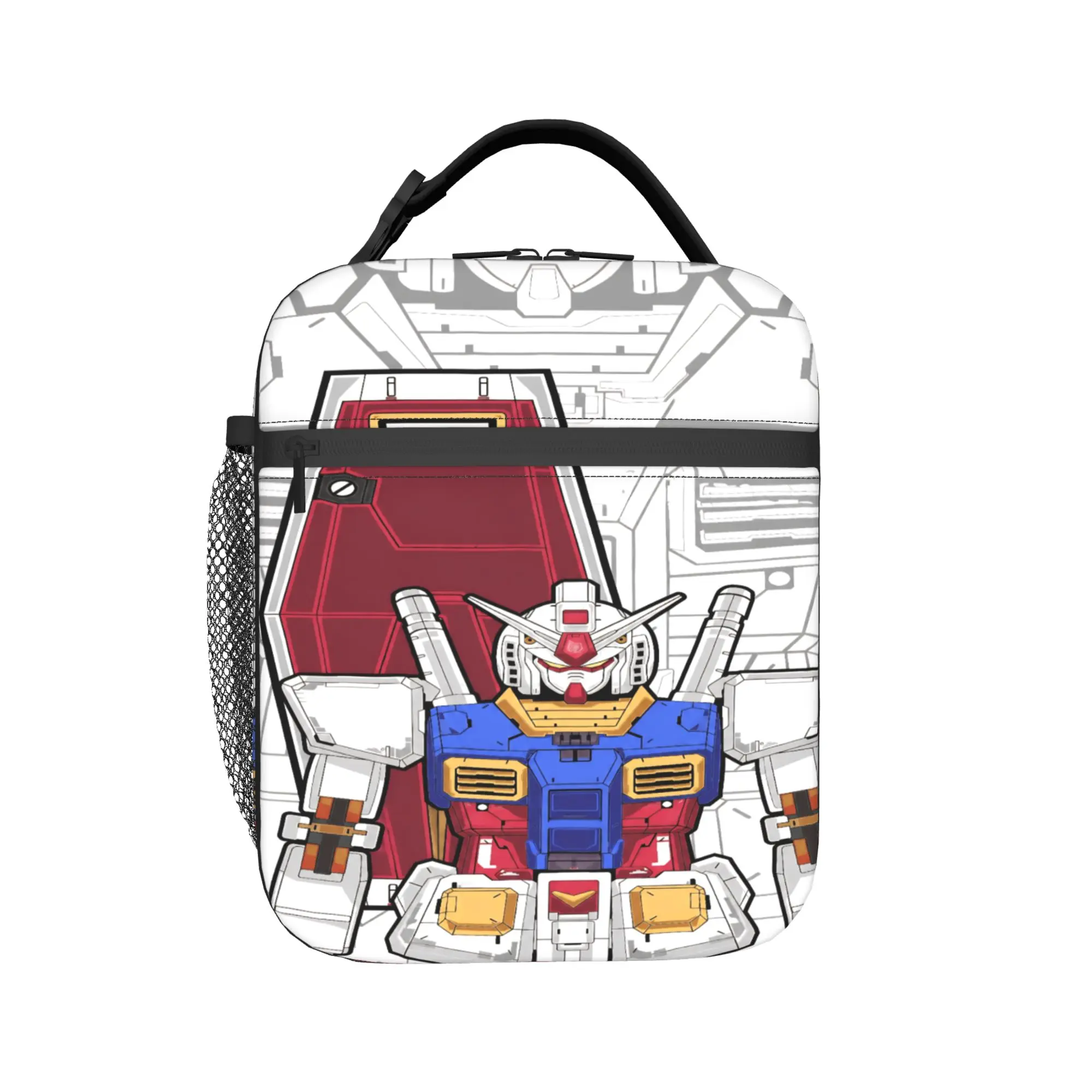 Lunch Boxes mobile suit gundams Merch  Lunch Container Y2K Thermal Cooler Bento Box For Travel
