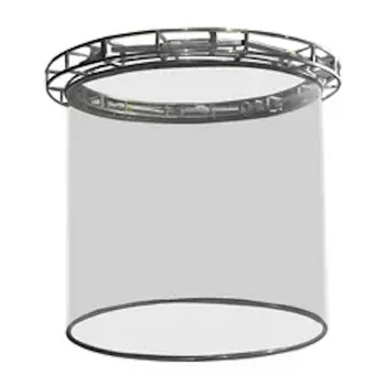 360 도 3D 홀로그램 프로젝션 스크린, 프로젝션 네트 홀로그램 메쉬 스크린 