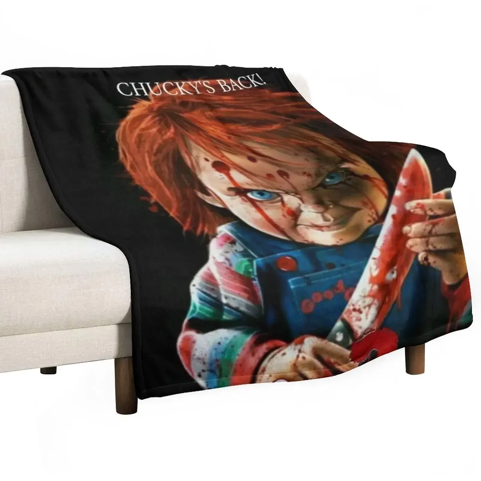 

Game of chucky Throw Blanket Summer Cool Breathable Blanket for Sleeping