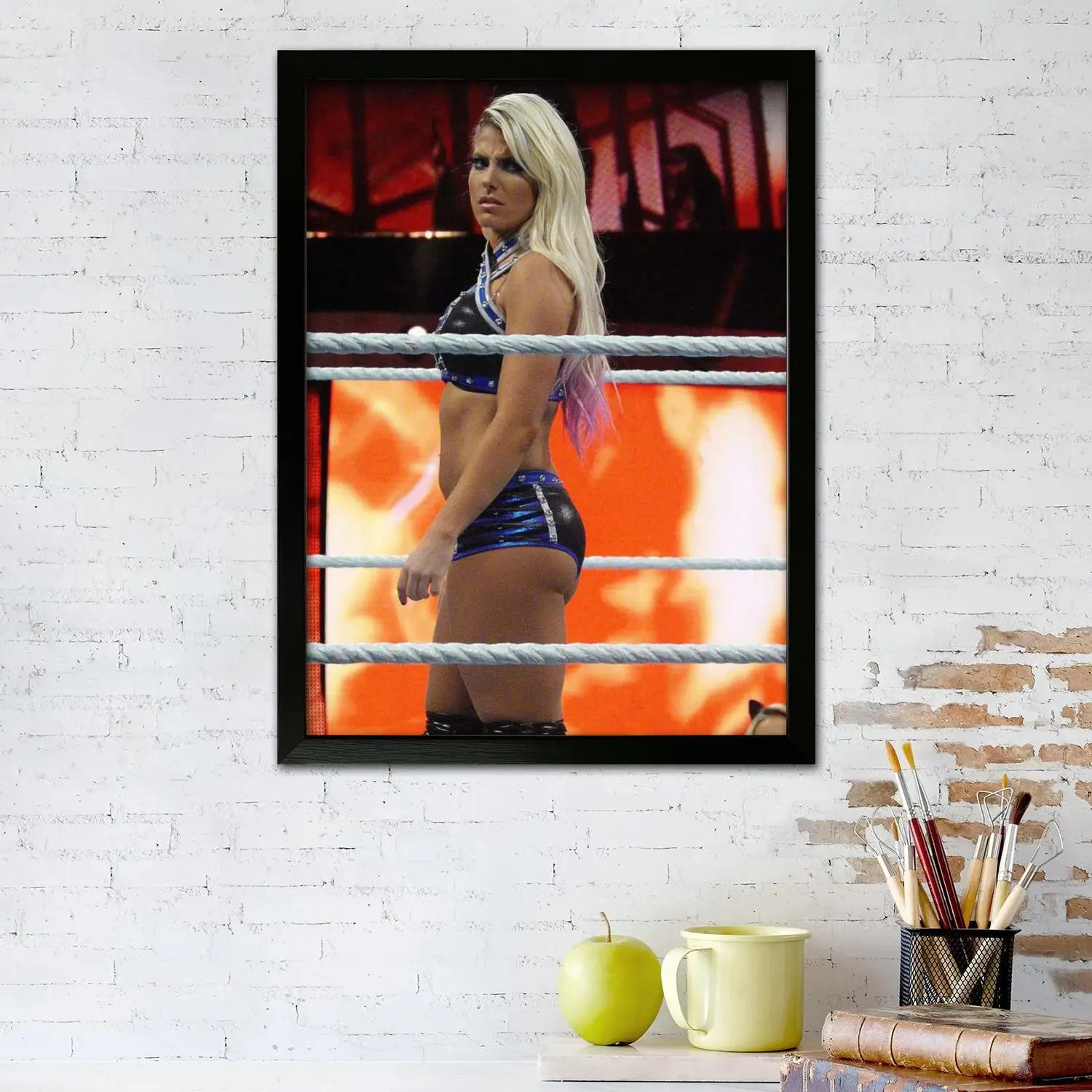 Alexa Bliss Wrestler Canvas Art Poster and Wall Art, Picture Print, Modern Family, Bedroom Decor, Posters,Decorative painting