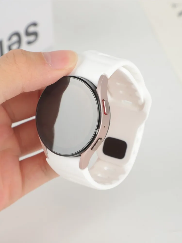 Band for Samsung Galaxy Watch 7 FE 6 4 5 pro 45mm 44mm 40mm Silicone sport correa Bracelet Galaxy Watch 6 classic 43 47mm strap