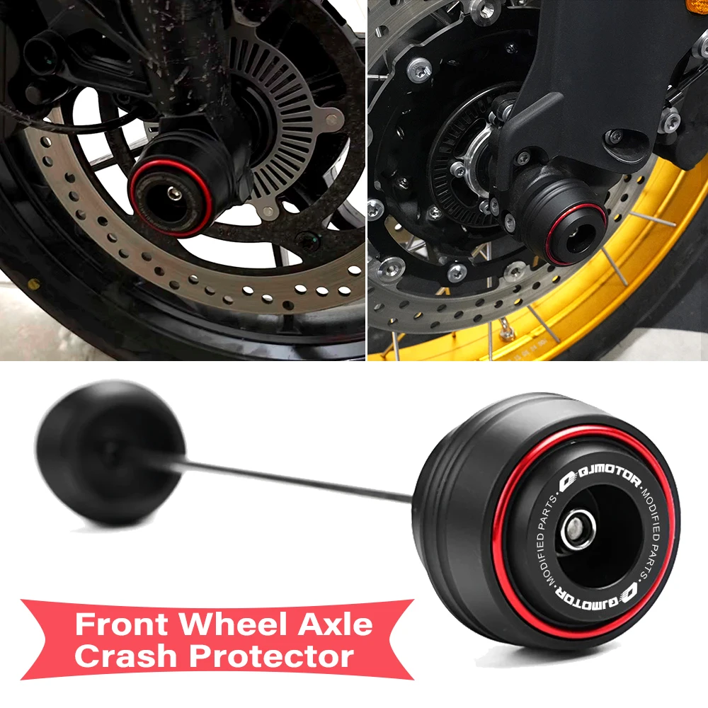 

For QJMOTOR SRT900SX SRT600SX SRT 800 700SX SRT550 SRK 800 700 600 SRK800RR Motorcycle Front Axle Fork Crash Protector Slider