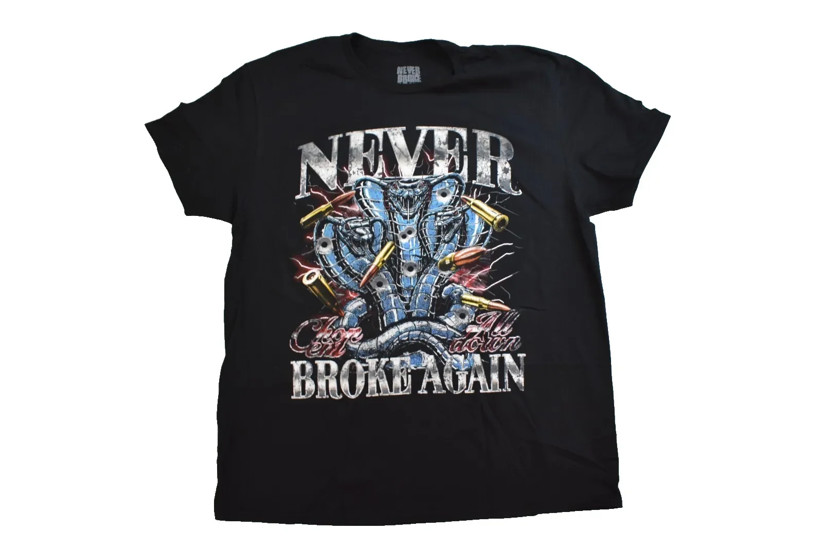 Never Broke Again Brand Mens Chop Em All Down Black Shirt NWT M, XL, 3XL