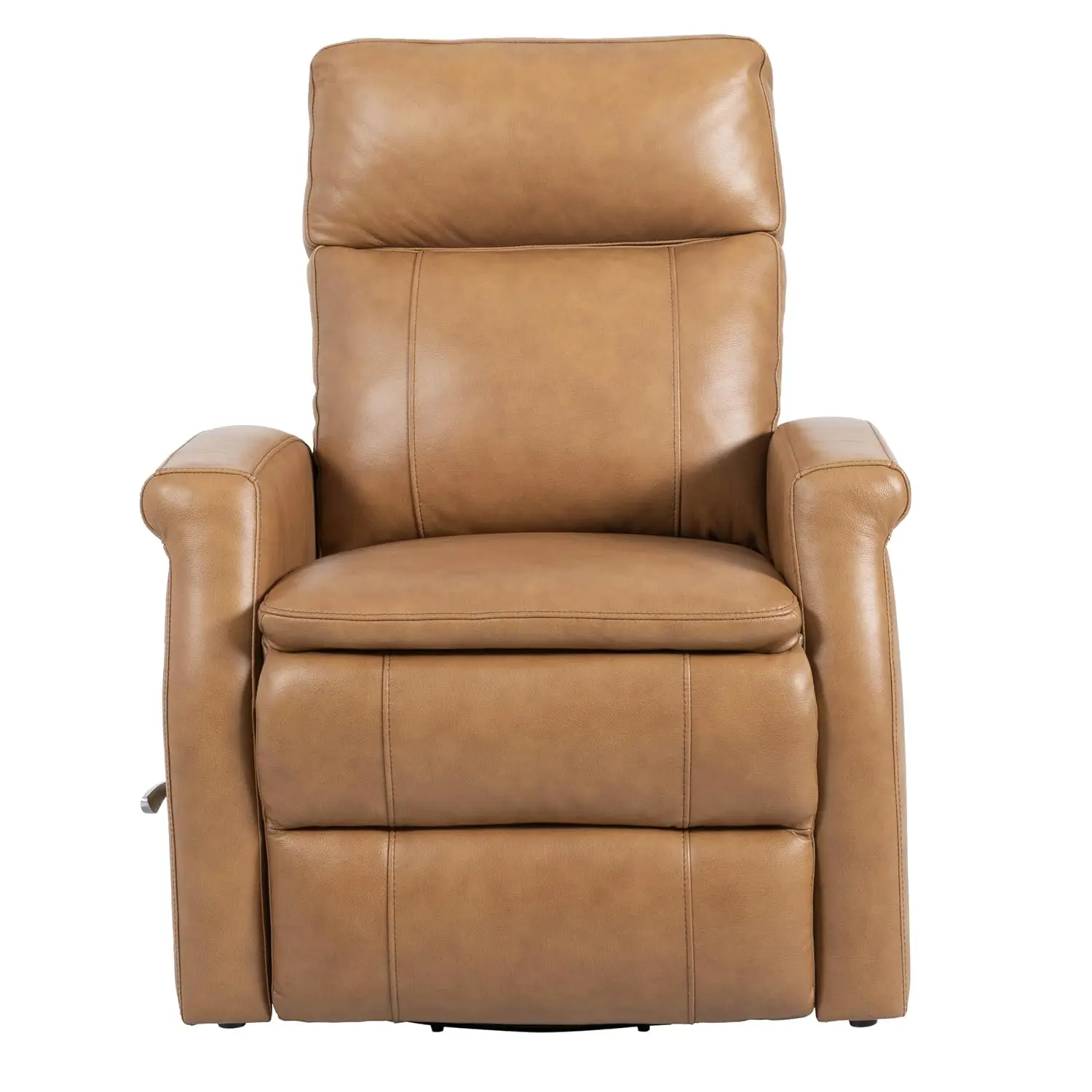 Swivel Glider Recliner Chair, Manual Reclining Armchair with 360° Rotation & Rocking Motion for Living Room, Customized