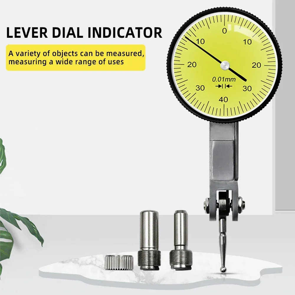 

Mini Universal Magnetic Meter Holder Waterproof Lever Type Dial Gauge with Ear Base Small Scale 0-0.8mm